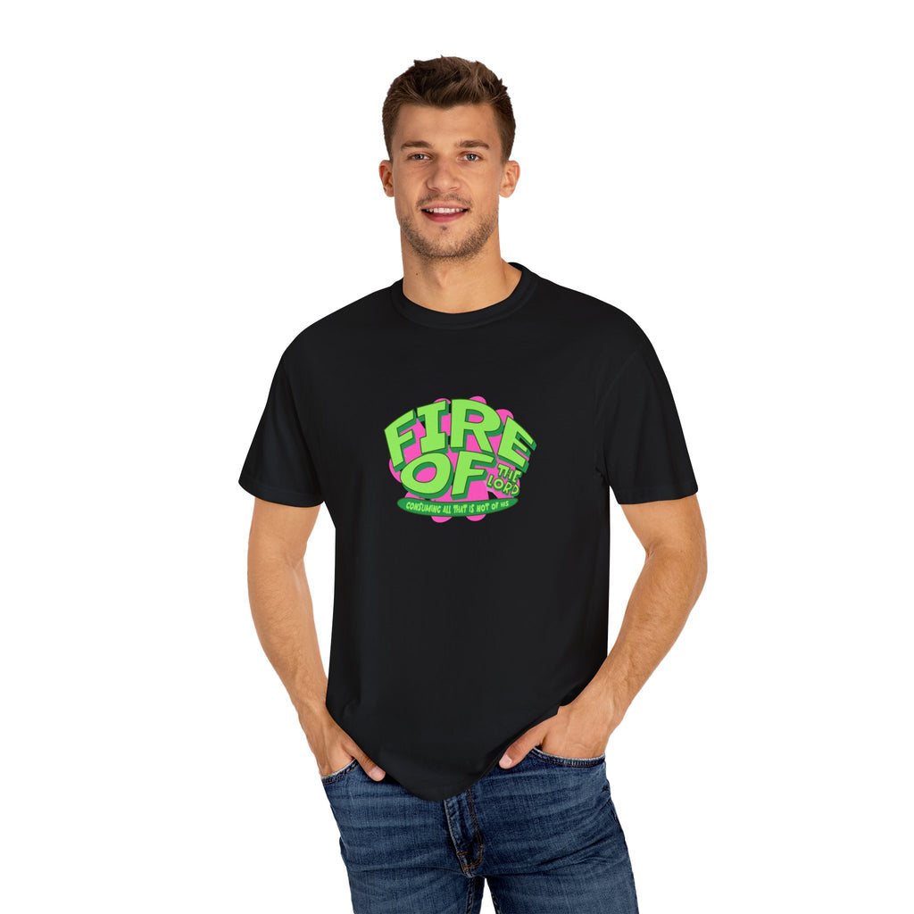 Unisex Fire of The LordT-Shirt - Colorful Retro Graphic Tee