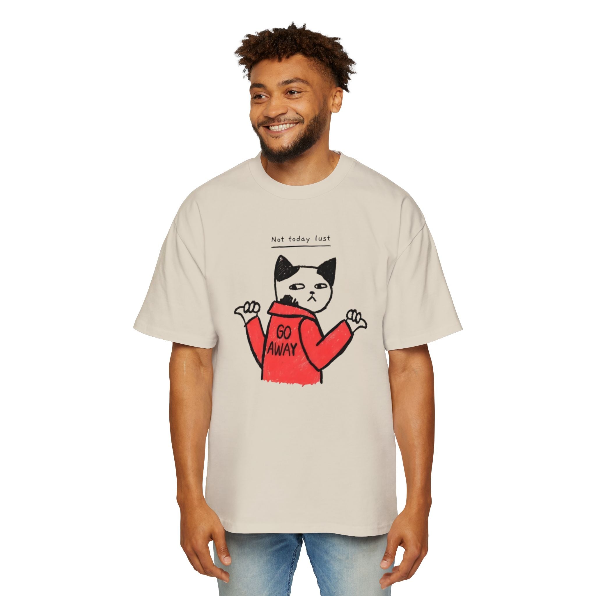 Christian Men's Tee - Not Today Lust Design