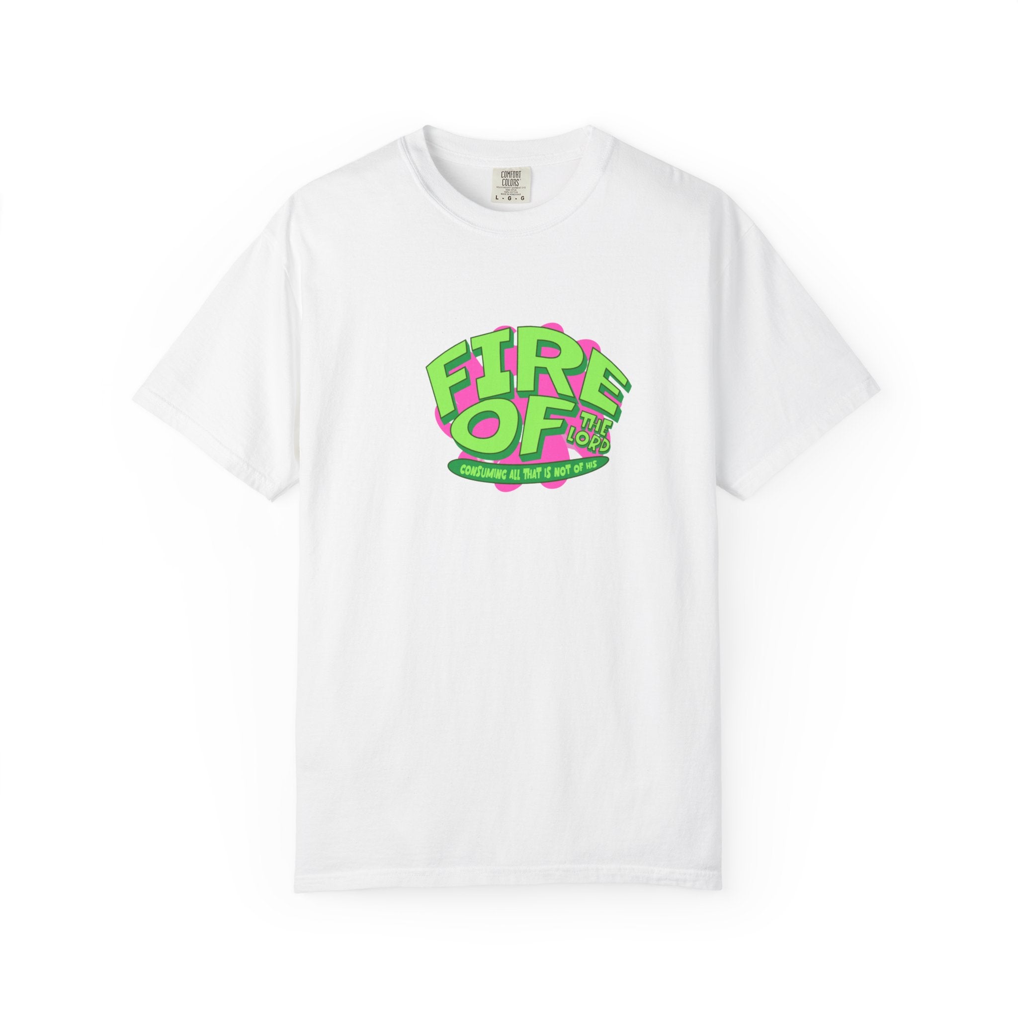 Unisex Fire of The LordT-Shirt - Colorful Retro Graphic Tee