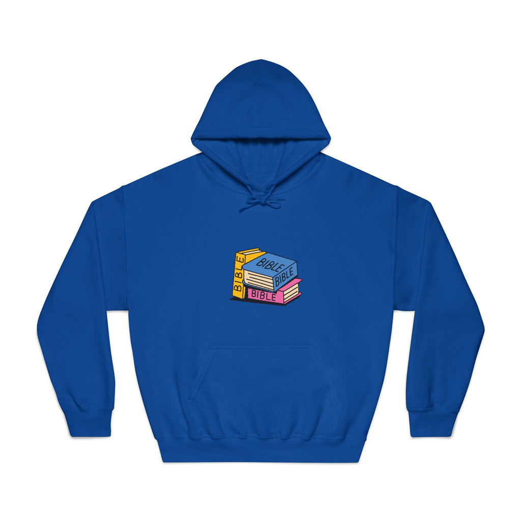 Cozy Bible Bookstack Unisex Hoodie