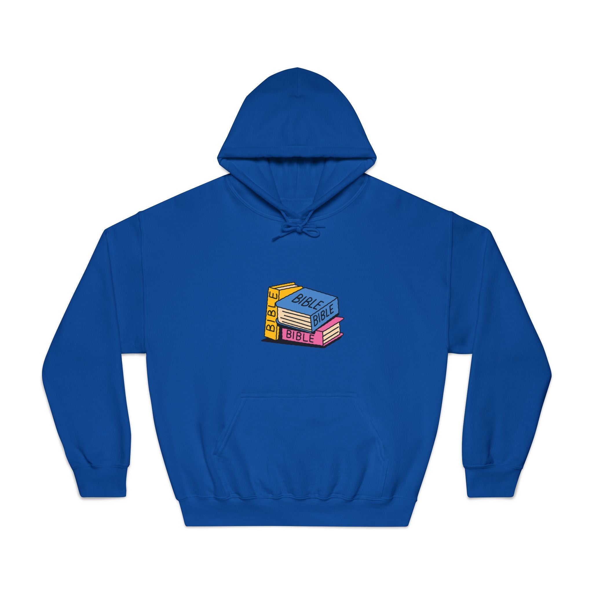 Cozy Bible Bookstack Unisex Hoodie