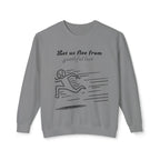 Flee From Youthful lust Unisex Lightweight Crewneck Sweatshirt